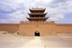China: Western gate and tower at Jiayuguan Fort, Gansu Province